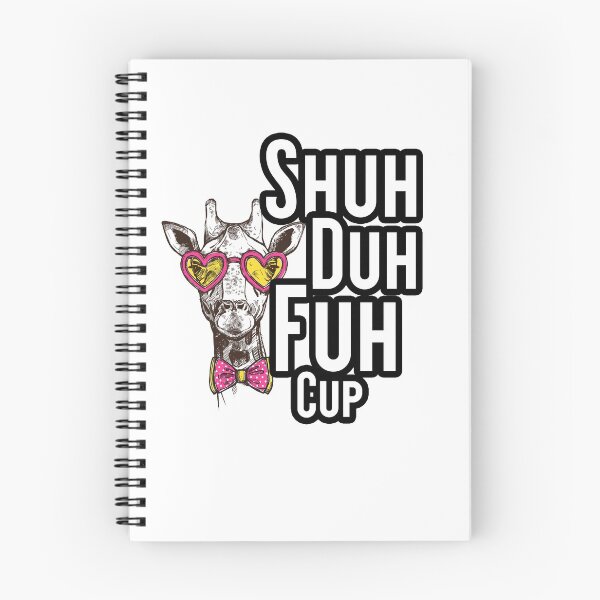 Item preview, Funny Rude Giraffe Sarcastic Humor Gifts Shu Duh Fuh Cup Funny Giraffe Sticker designed and sold by Akmloza.