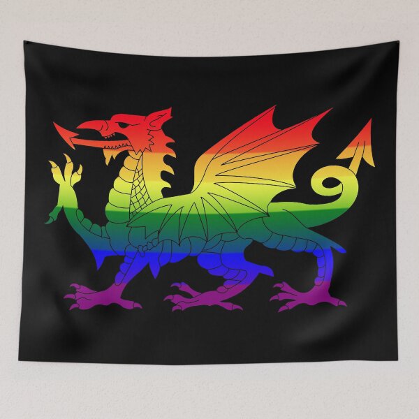 Item preview, Wales Pride Flag, Baner Balchder Cymru, Welsh, Cymraeg designed and sold by indywales.
