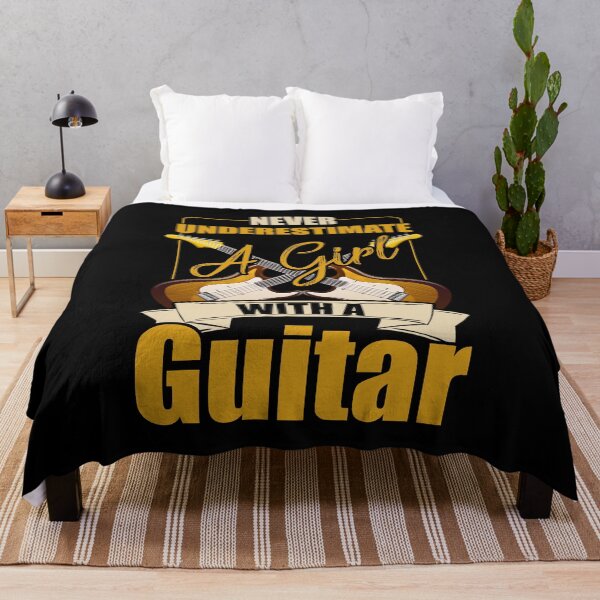 Item preview, Guitarist girl playing guitar designed and sold by bestshirtdesign.