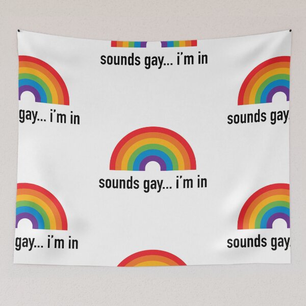 Item preview, sounds gay... i'm in #Pride designed and sold by sbtrue.
