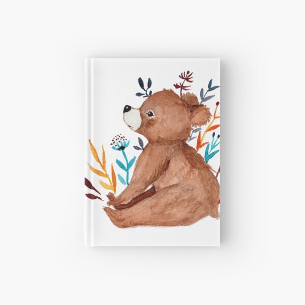 Bear cub Hardcover Journal