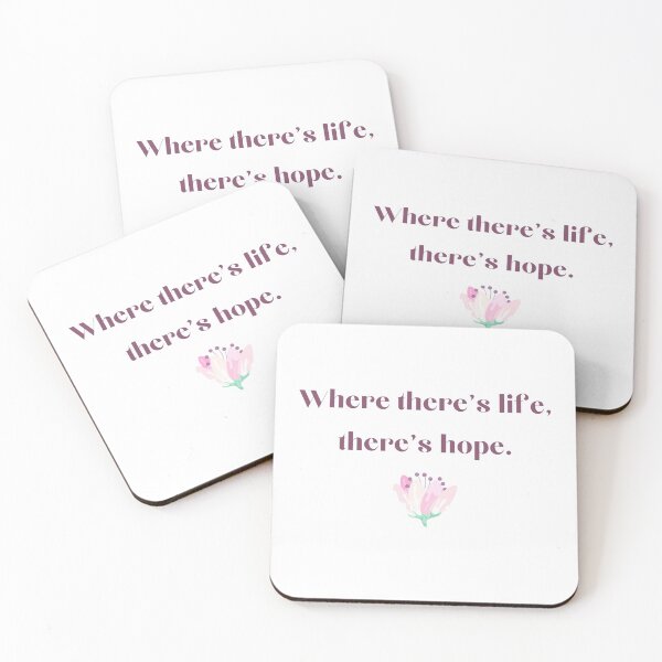 Item preview, Where there's life, there's hope. designed and sold by EnlightParis.