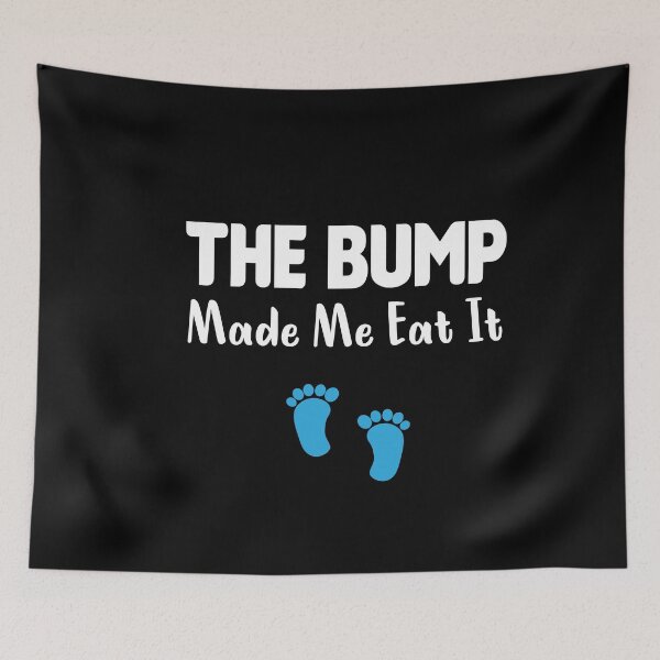 Item preview, The Bump Made Me Eat It, Pregnancy, Pregnancy, Bump, Maternity, Baby Announcement Gift vintage background designed and sold by Chamssou.