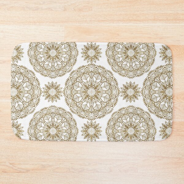 Item preview, Golden buddist meditation mandala for body, mind and spirit  designed and sold by Lenushka.