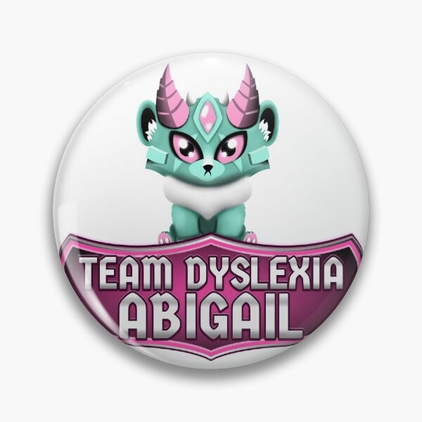 Item preview, Abigail The Dyslexic Club Team Dyslexia TDC designed and sold by domdjs4239.