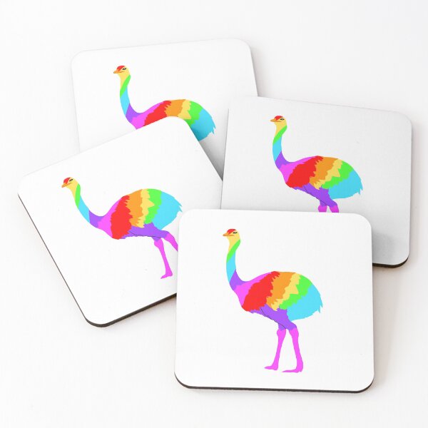 Item preview, Rainbow Emu designed and sold by WingedByJos.