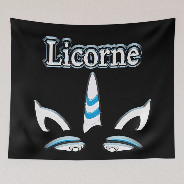 Item preview, Unicorn French Slim Fit T-Shirt designed and sold by myt-shirt.