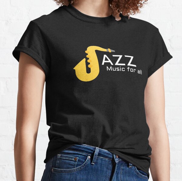 MÚSICA DE JAZZ PARA TODOS Camiseta clásica