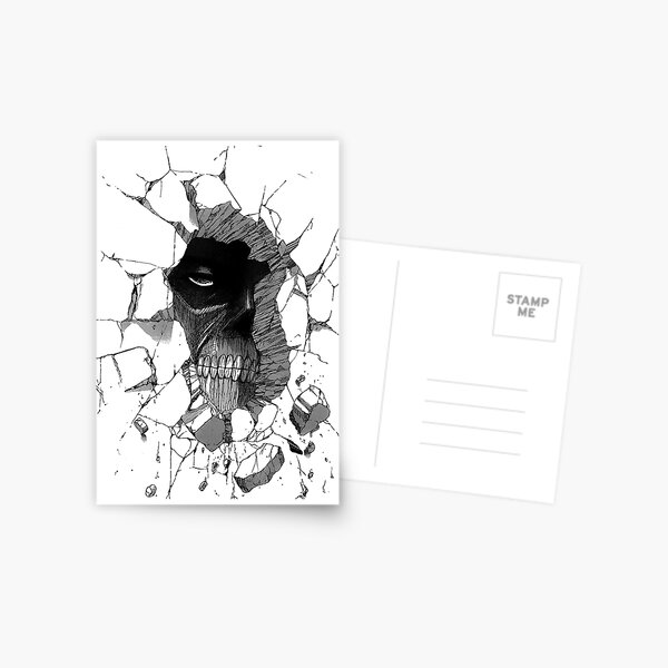 Colossal Titan - Attaque sur Titan Carte postale