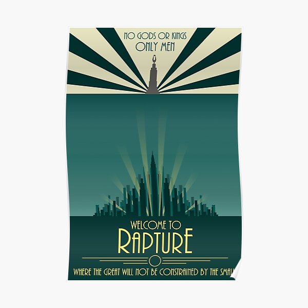 Bioshock: Welcome to Rapture #2 (Minimalistic) Poster