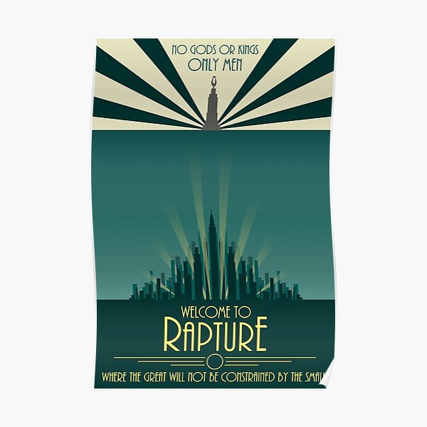 Bioshock: Welcome to Rapture #2 (Minimalistic) Poster