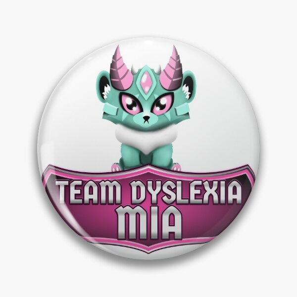 Item preview, MIA Team Dyslexia The Dyslexic Club TDC designed and sold by domdjs4239.