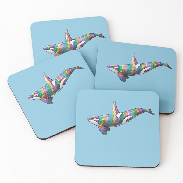 Item preview, Rainbow Orca designed and sold by Tabi Cashmore.