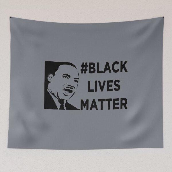 Item preview, BLACK LIVES MATTER MARTIN LUTHER KING DESIGN designed and sold by Picspot.
