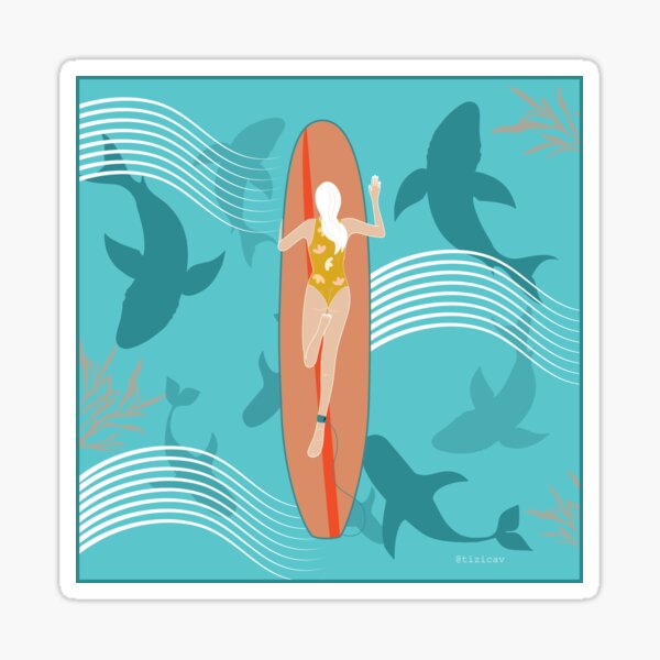 SURFING ISTINCT Sticker