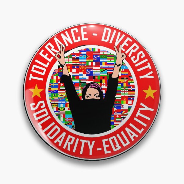 Item preview, TOLERANCE - DIVERSITY - SOLIDARITY - EQUALITY  designed and sold by sociographix.