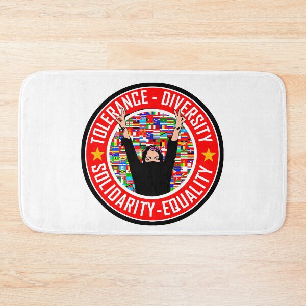 Item preview, TOLERANCE - DIVERSITY - SOLIDARITY - EQUALITY  designed and sold by sociographix.