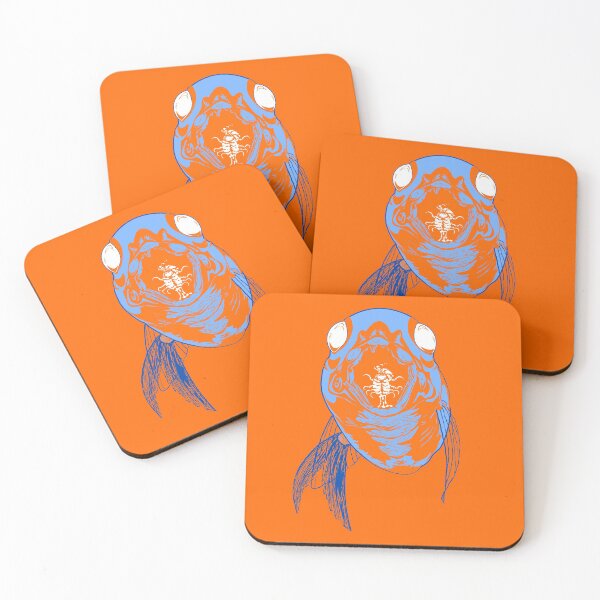 Item preview, Wormtongue - Just Keep Infesting (orange & blue edition) designed and sold by Spammabelle.