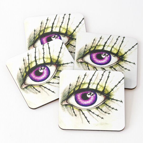 Item preview, Barbwire Eye designed and sold by nikisteelglass.