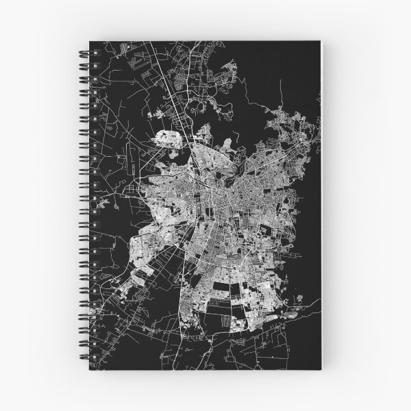 Item preview, Santiago map Chile designed and sold by linelinelines.