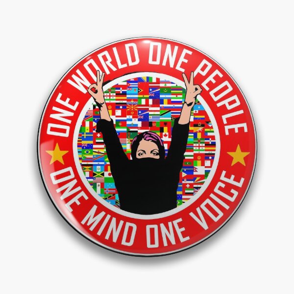Item preview, ONE WORLD - ONE PEOPLE - ONE MIND - ONE VOICE  designed and sold by sociographix.