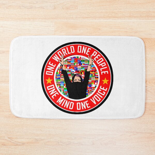Item preview, ONE WORLD - ONE PEOPLE - ONE MIND - ONE VOICE  designed and sold by sociographix.