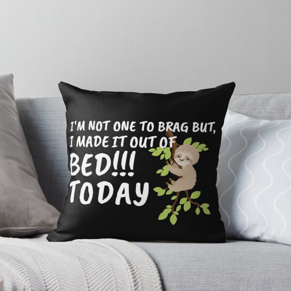 Item preview, Narcolepsy Sloth Narcoleptic Awareness Got Out of Bed Today designed and sold by KatesFunnyArt.