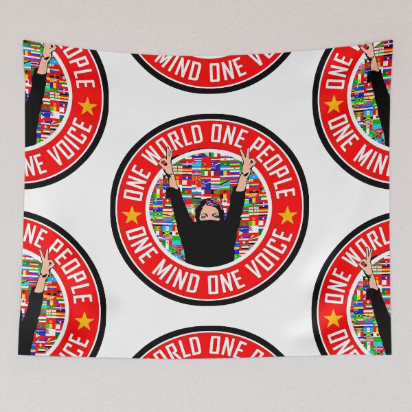 Item preview, ONE WORLD - ONE PEOPLE - ONE MIND - ONE VOICE  designed and sold by sociographix.