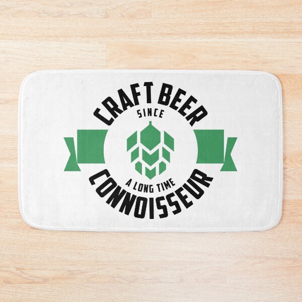 Item preview, Craft Beer Connoisseur with green modern hops designed and sold by Byfab.