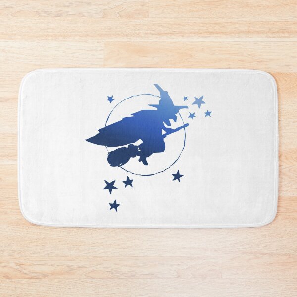 Item preview, Witch Silhouette Blue designed and sold by Batts Clay.