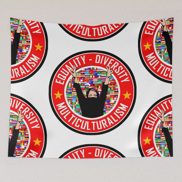 Item preview, EQUALITY - DIVERSITY - MULTICULTURALISM  designed and sold by sociographix.