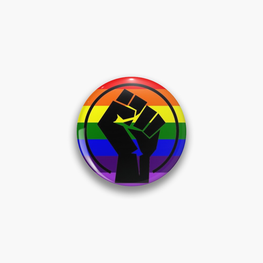 PRIDE BLACK LIVES MATTER Pin