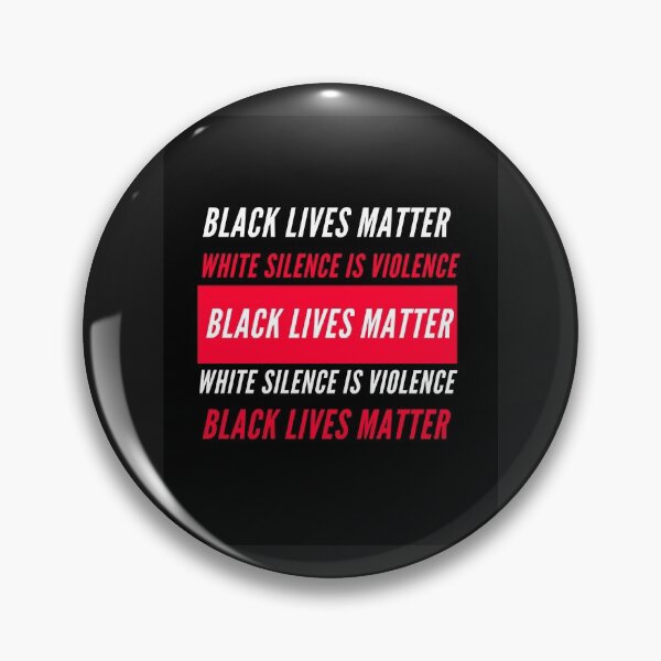 Item preview, BLM White Silence is Violence designed and sold by TransHopeTees.