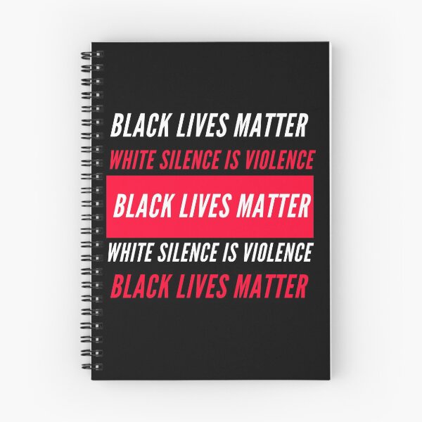 Item preview, BLM White Silence is Violence designed and sold by TransHopeTees.
