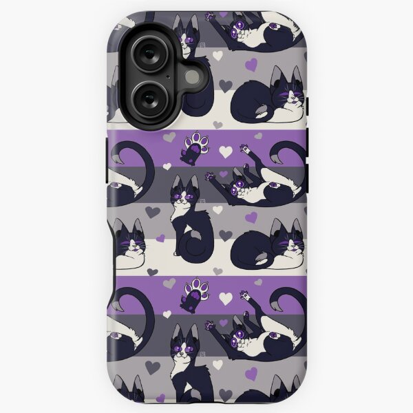 Queer Kitties - Asexual iPhone Tough Case