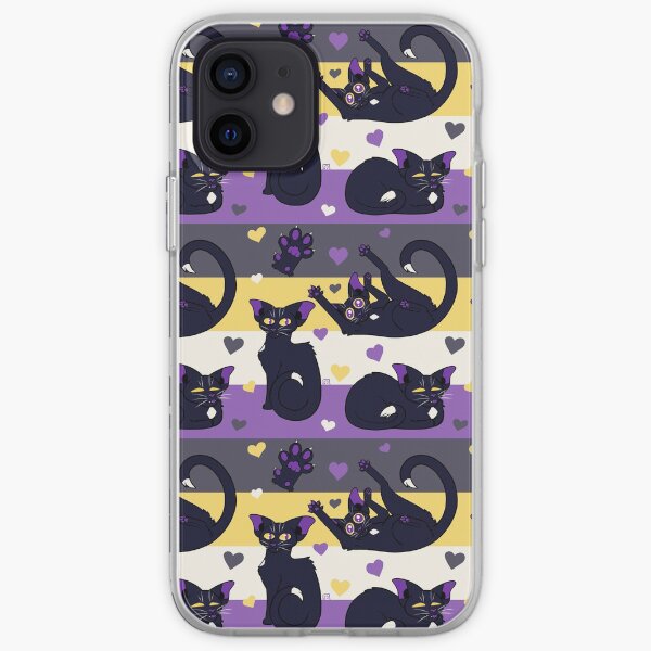 Queer Kitties - Non Binary iPhone Soft Case