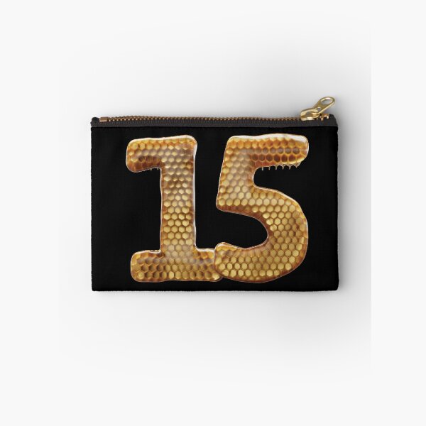 Item preview, 15 Number 3d Honey Numbers Font designed and sold by HelloFromAja.