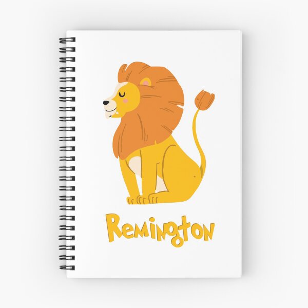 Item preview, Remington Lion Baby Boy Wild Animal Name designed and sold by HelloFromAja.