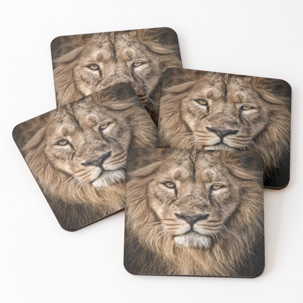Item preview, Portrait of a lion designed and sold by Darren Wilkes Wildlife UK.