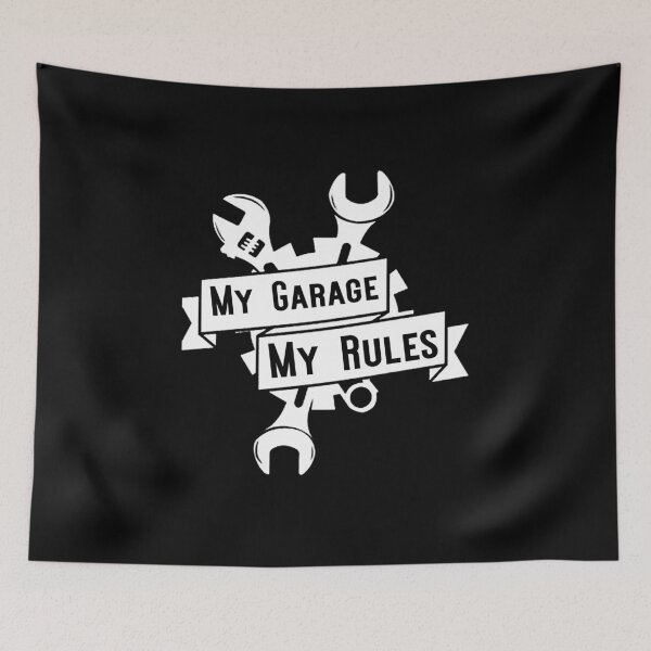 Item preview, My Garage My Rules Awesome Auto Mechanic or carpenter Gift  designed and sold by Akmloza.
