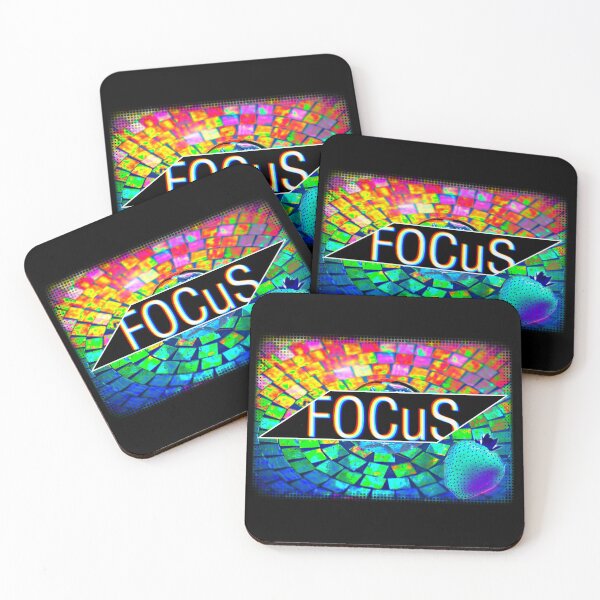 Item preview, what you FOCUS ON is what you SEE - Bright, bold & colorful motivational, inspirational STRAWBERRY art designed and sold by originalsusie.