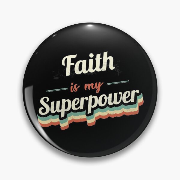 Item preview, Faith is my Superpower  designed and sold by Custom365.