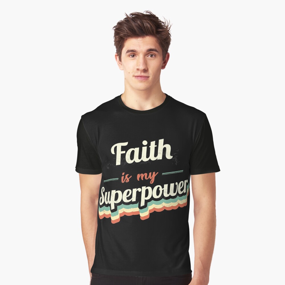 Faith is My Superpower – Short-Sleeve Unisex T-Shirt