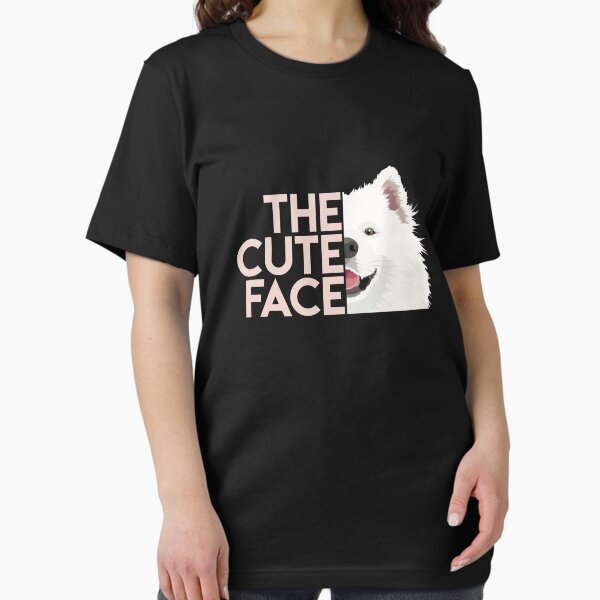 Item preview, the cute face t-shirt : Gift For Moms and samoyed mom designed and sold by TANMIRET ⭐️⭐️⭐️⭐️⭐️.