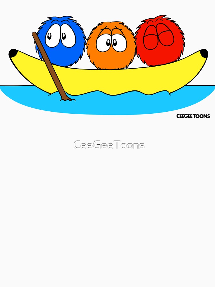Summer Fluffin' - Banana Boat by CeeGeeToons