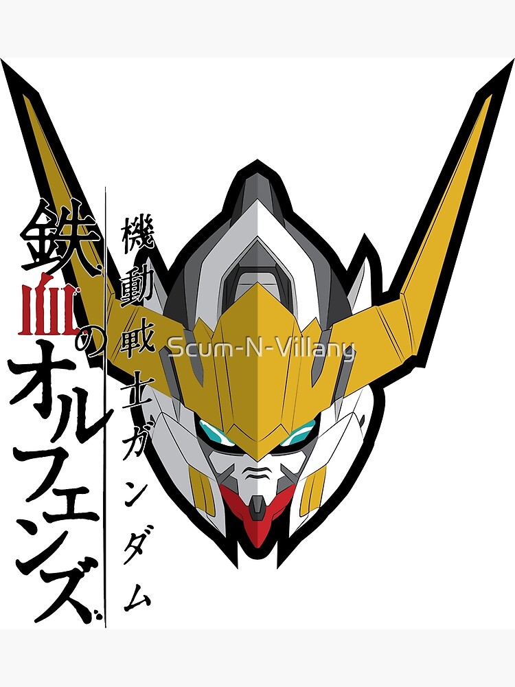 "Iron Blooded Orphans Gundam" Poster for Sale by ScumNVillany