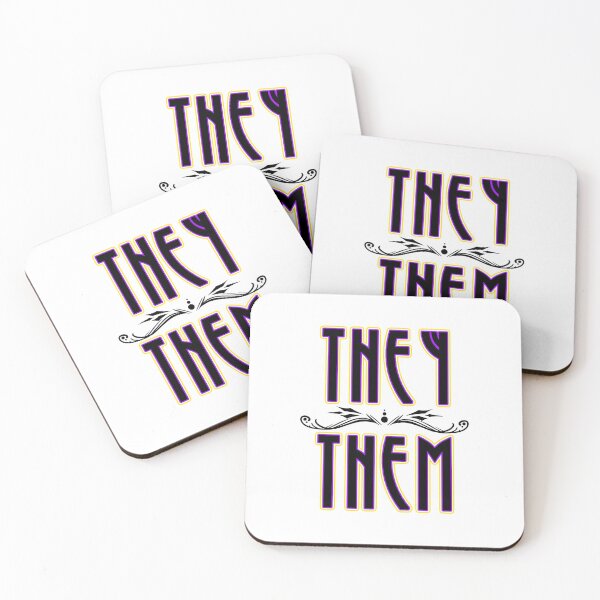 Item preview, THEY/THEM designed and sold by SPINEless CANID.
