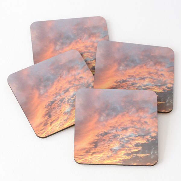 Item preview, Vibrant Orange and Pink Beach Summer Sunset  designed and sold by cloudedsunset.