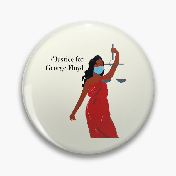 Item preview, Justice for George Floyd designed and sold by KiwiArt 2020.