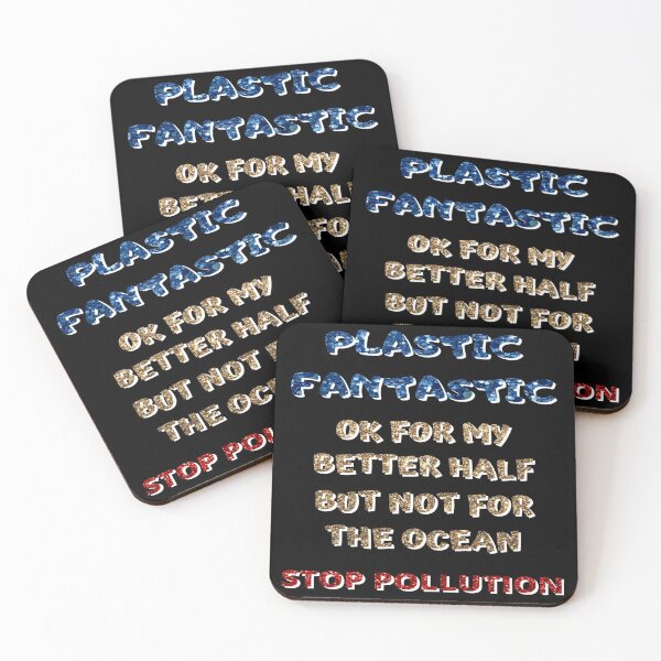 Item preview, Plastic Fantastic, Stop Pollution, waste, fouling, dirtying designed and sold by jayne0524.